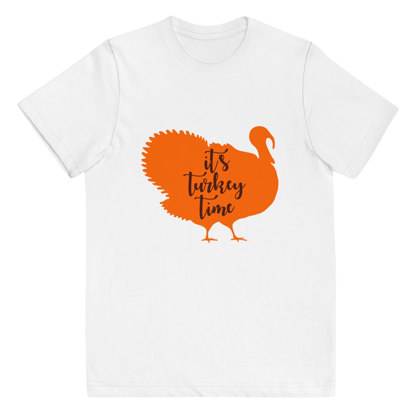 It's Turkey Time Youth jersey t-shirt