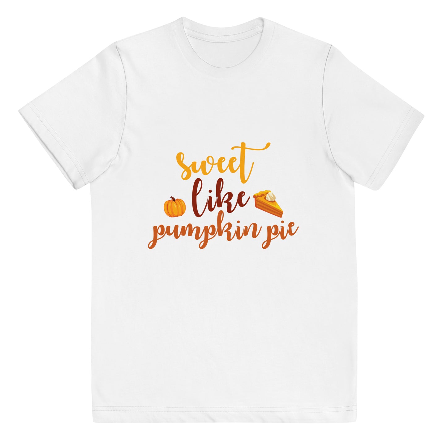 Sweet Like Pumpkin Pie Youth jersey t-shirt
