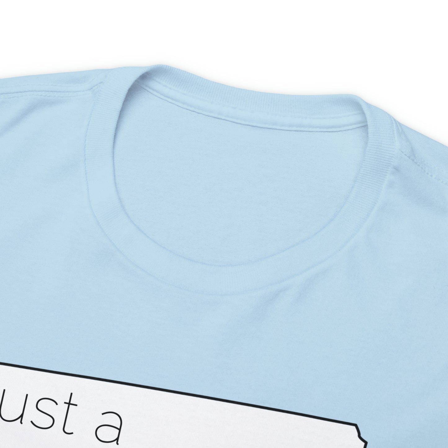 Just a Kansas Girl in an Arkansas World Unisex Heavy Cotton Tee