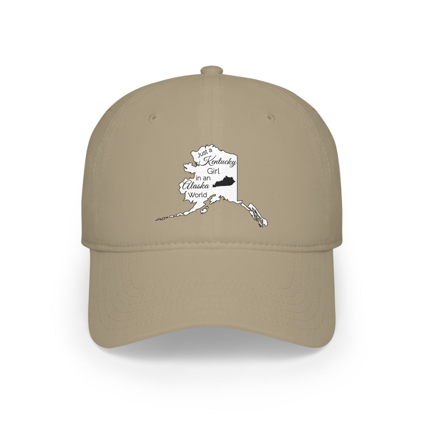 Just a Kentucky Girl in an Alaska World Low Profile Baseball Cap