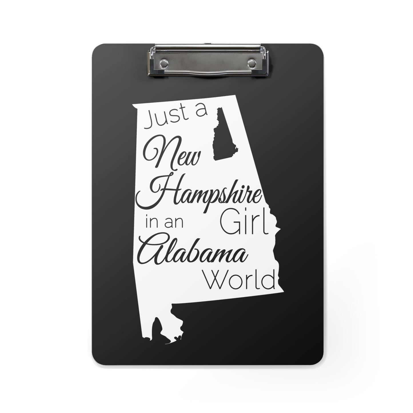 Just a New Hampshire Girl in an Alabama World Clipboard