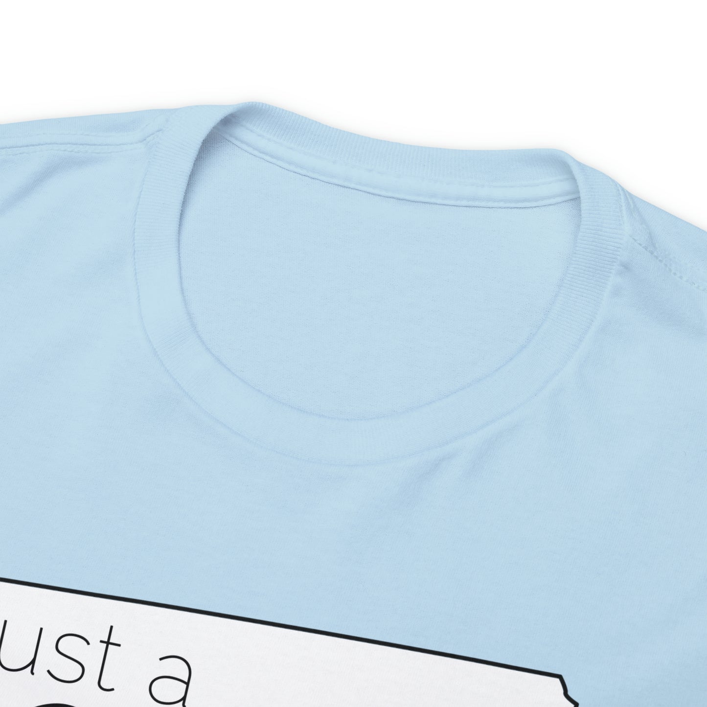 Just a Nebraska Girl in an Arkansas World Unisex Heavy Cotton Tee