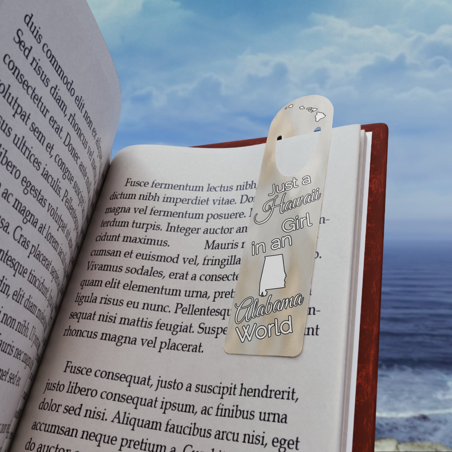 Just a Hawaii Girl in an Alabama World Bookmark