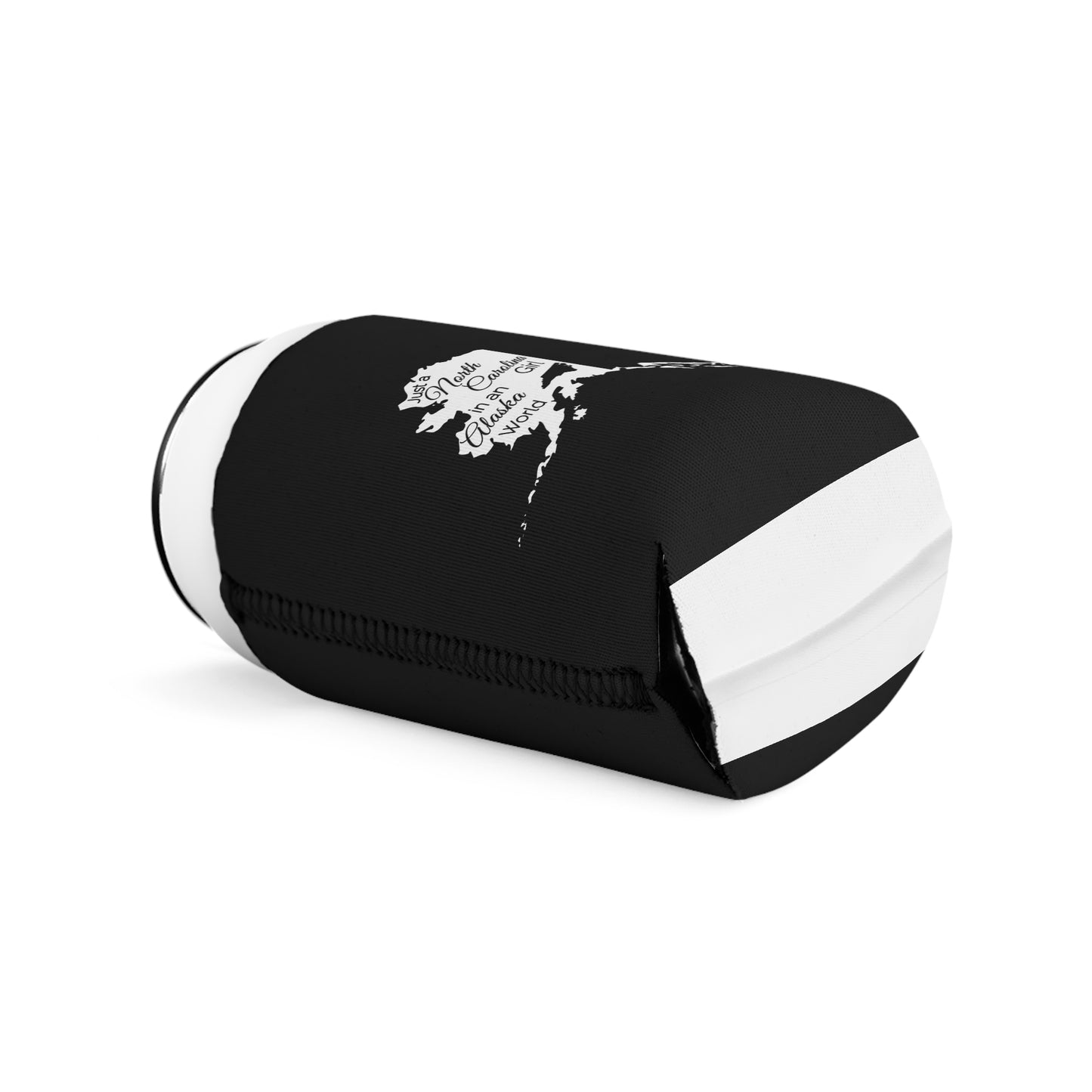 Just a North Carolina Girl in an Alaska World Can Cooler Sleeve