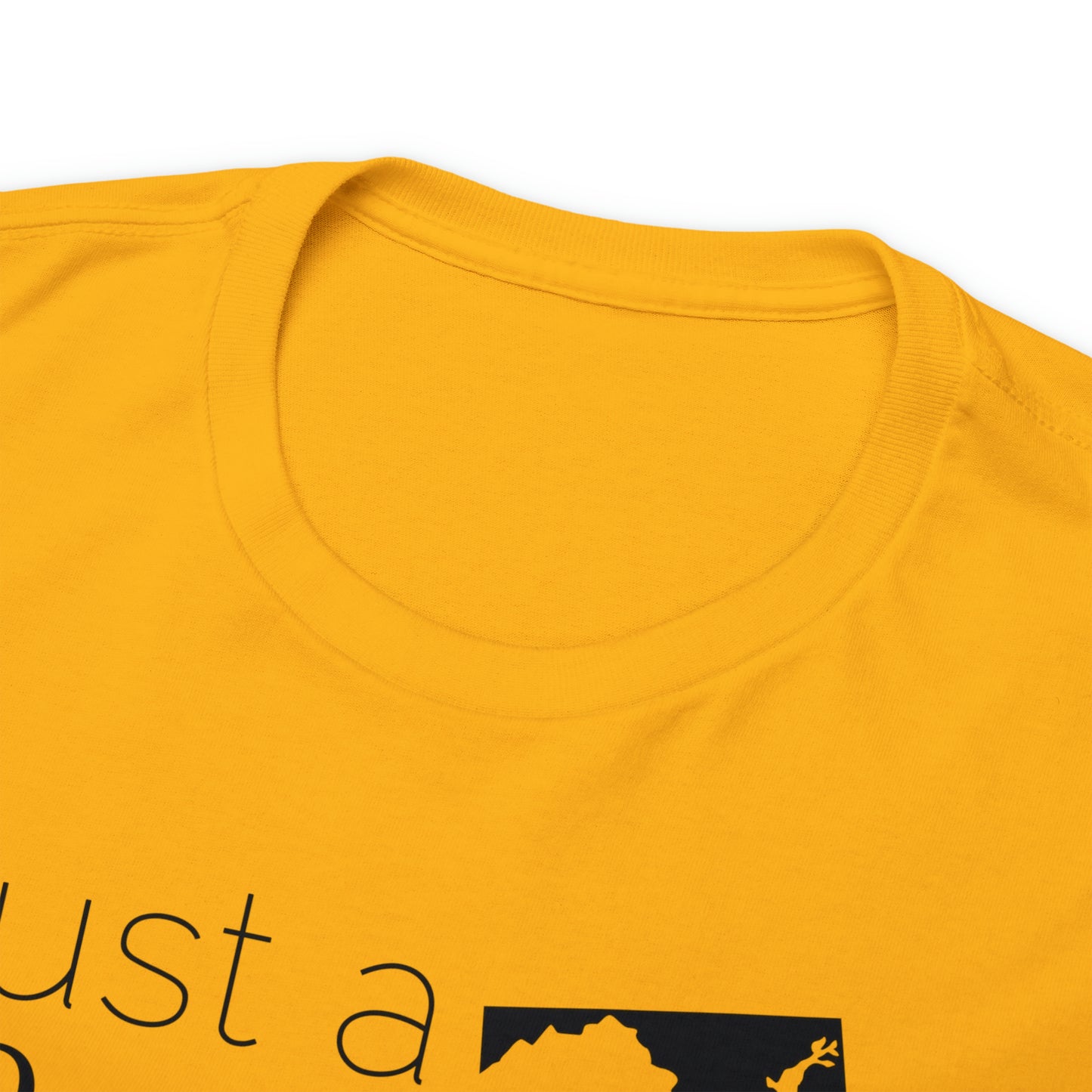 Just a Maryland Girl in a California World Unisex Heavy Cotton Tee