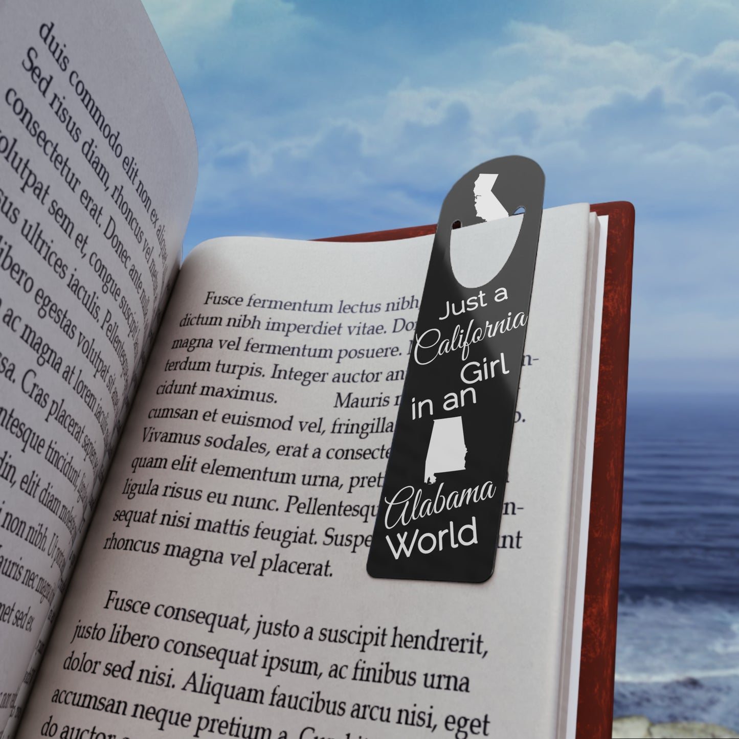 Just a California Girl in an Alabama World Bookmark