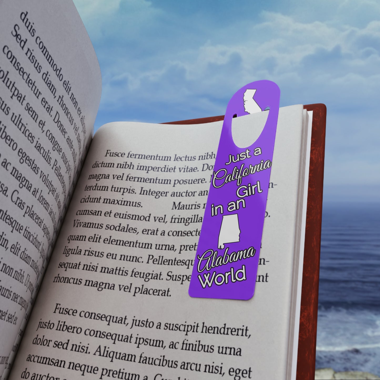 Just a California Girl in an Alabama World Bookmark