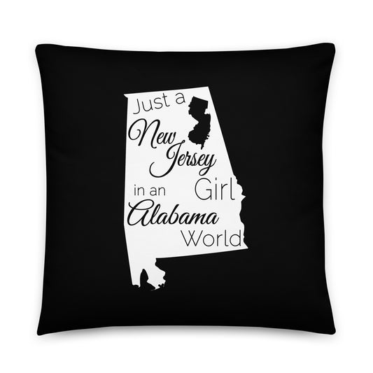 Just a New Jersey Girl in an Alabama World Basic Pillow