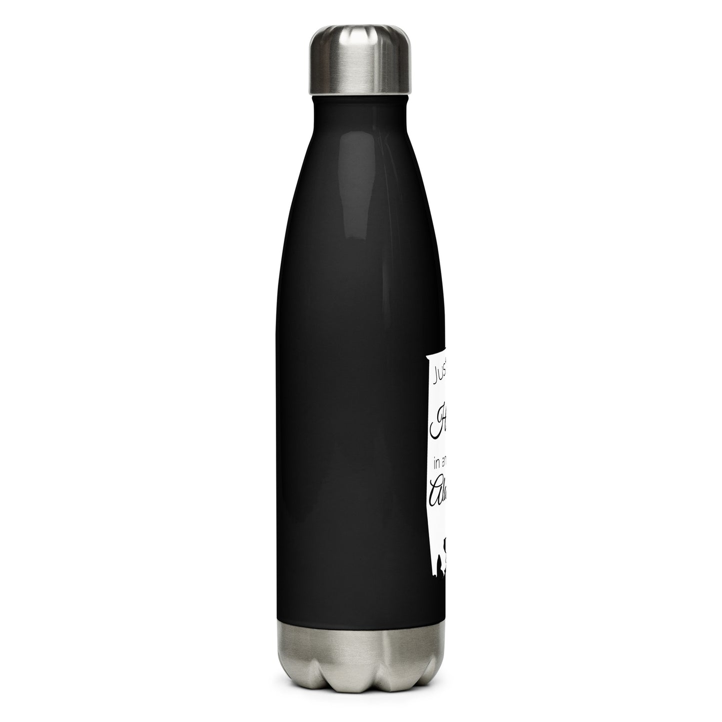 Just a Hawaii Girl in an Alabama World Stainless Steel Water Bottle