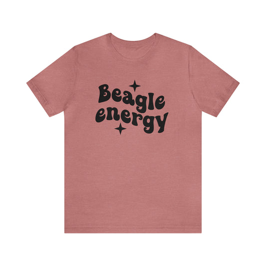 Beagle Energy Dog Short Sleeve T-shirt