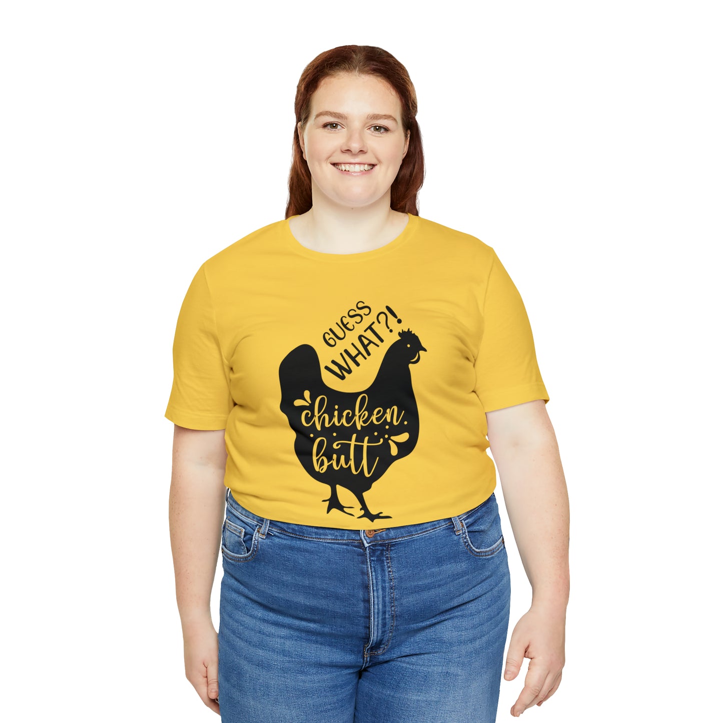 Guess What?! Chicken Butt Short Sleeve T-shirt