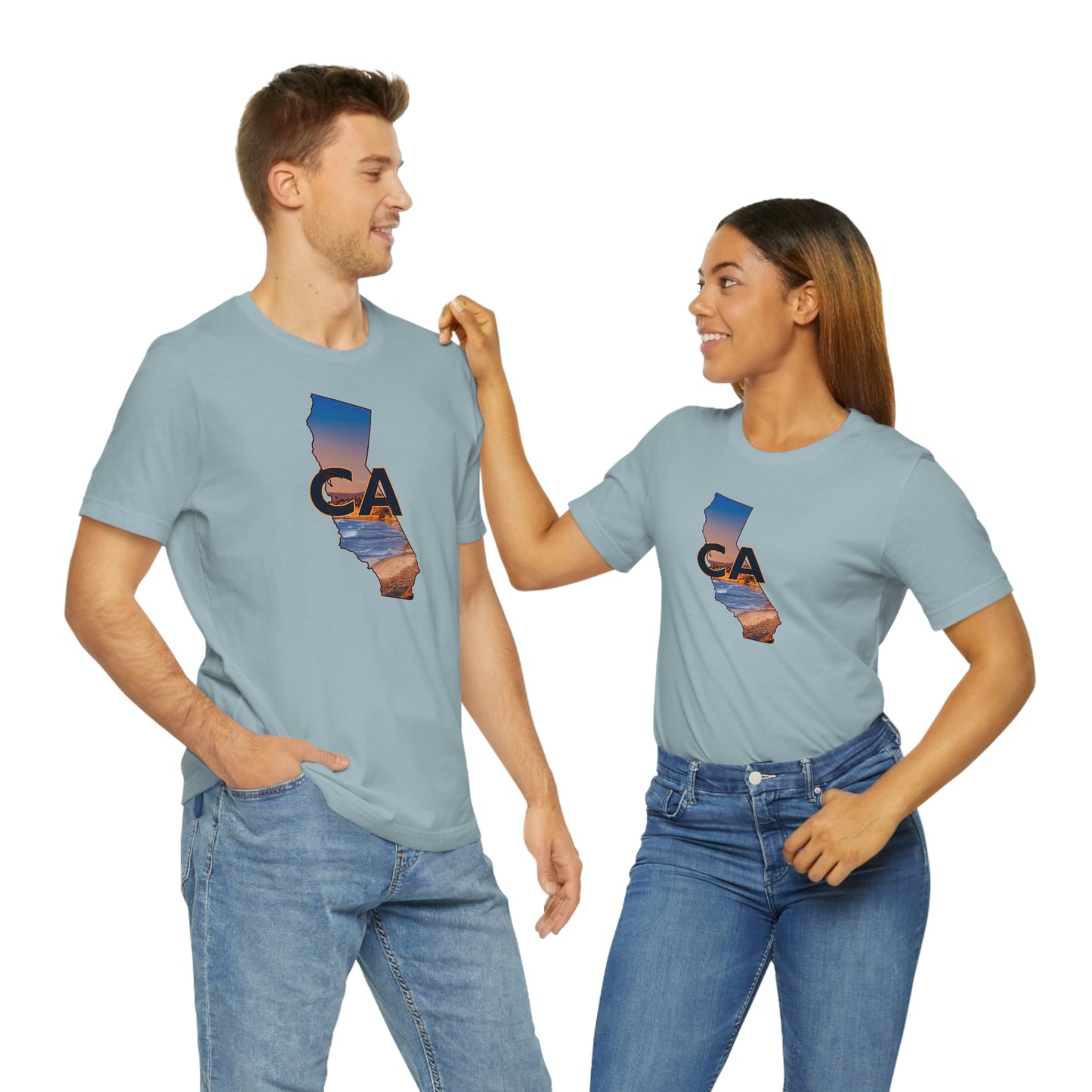 California Beach Unisex Jersey Short Sleeve Tee Tshirt T-shirt