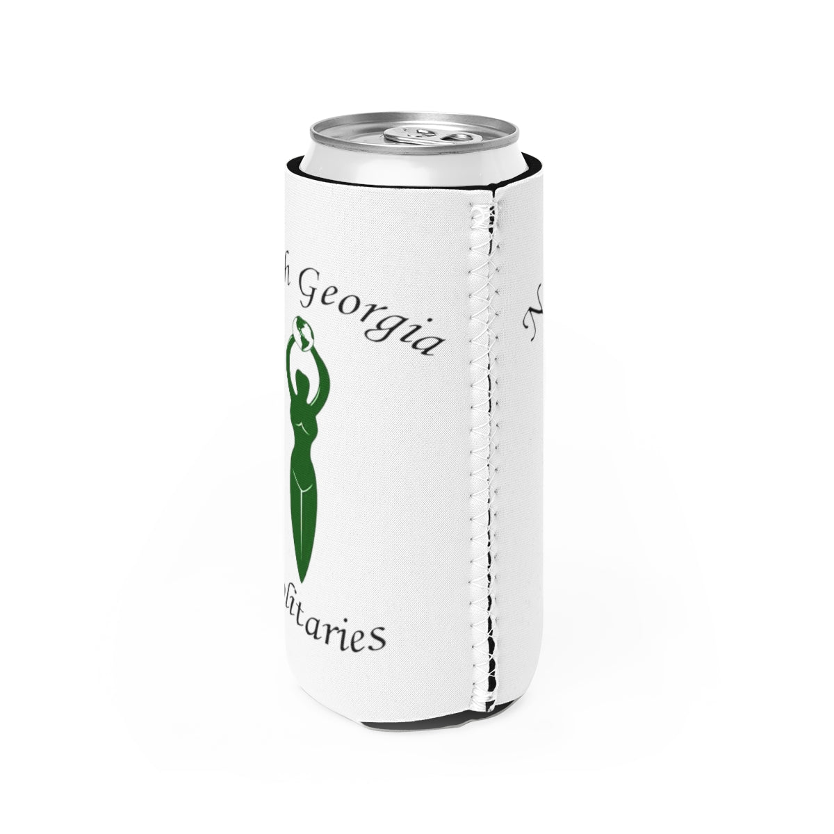 North Georgia Solitaries Slim Can Cooler