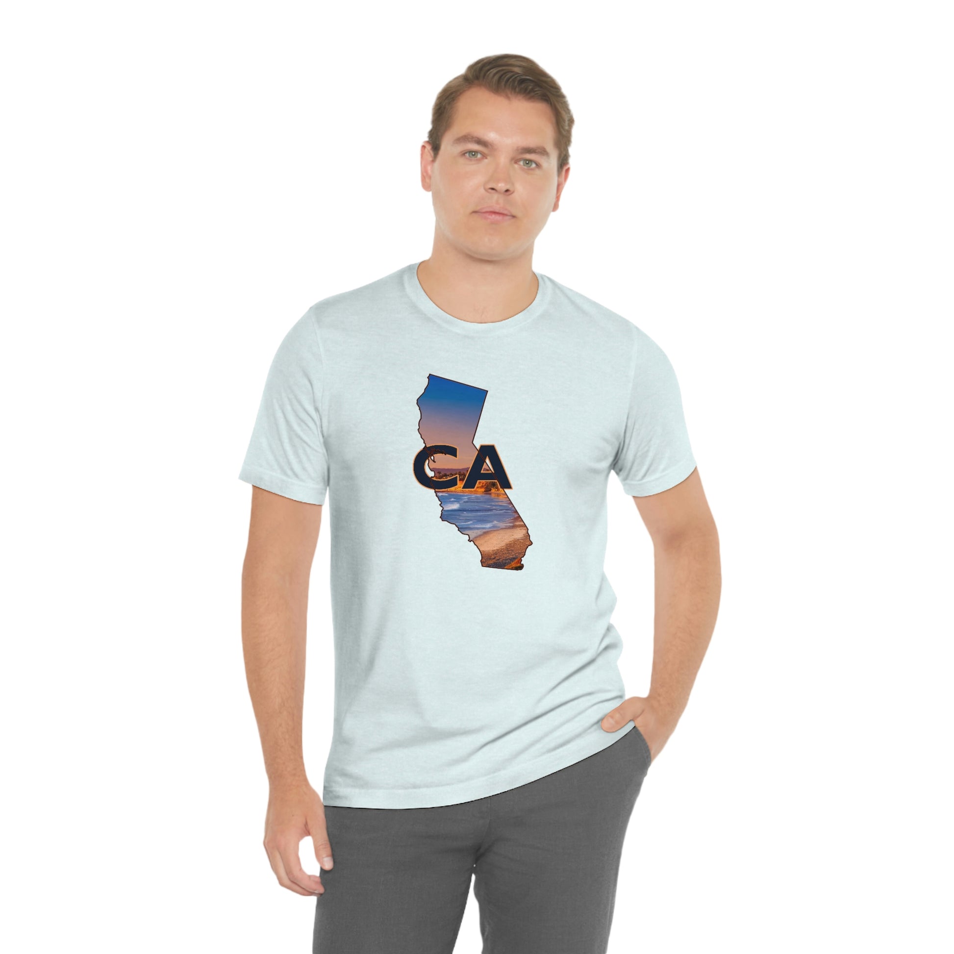 California Beach Unisex Jersey Short Sleeve Tee Tshirt T-shirt