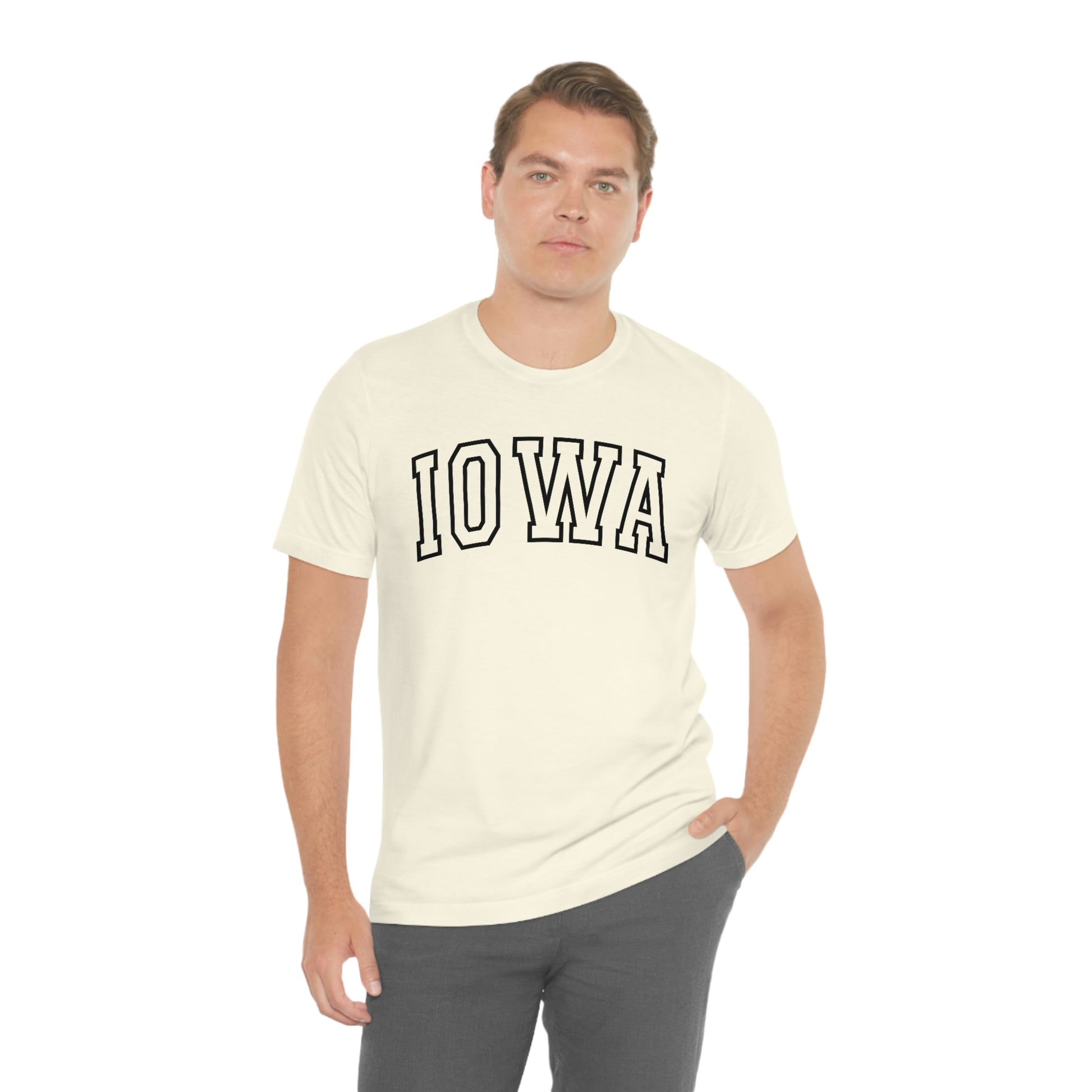 Iowa Varsity Letters Arch Short Sleeve T-shirt