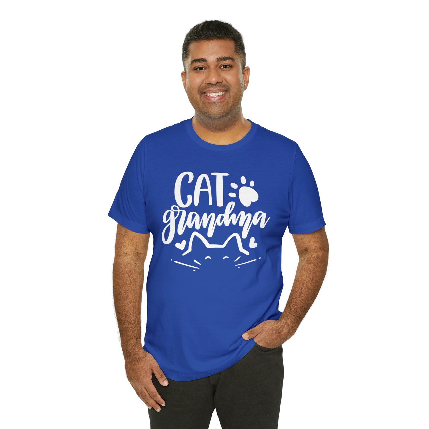 Cat Grandma Short Sleeve T-shirt