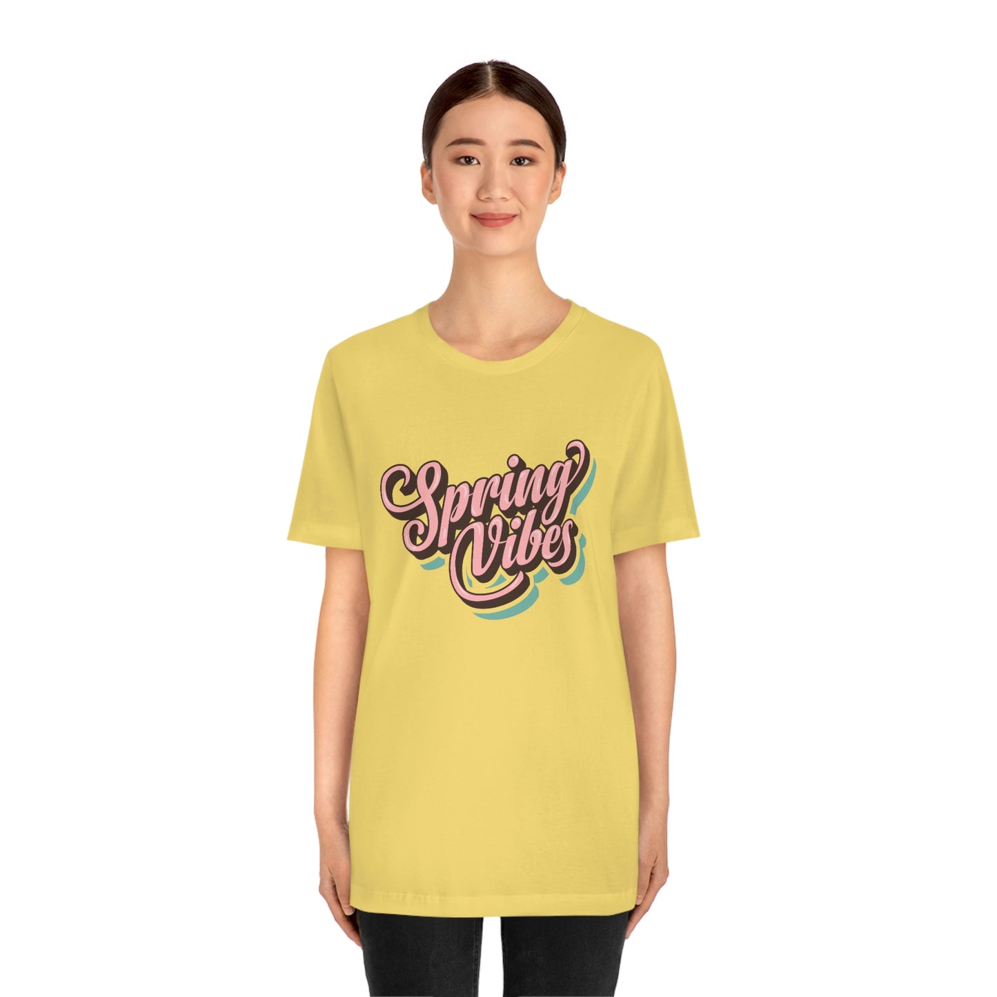 Spring Vibes Unisex Jersey Short Sleeve Tee