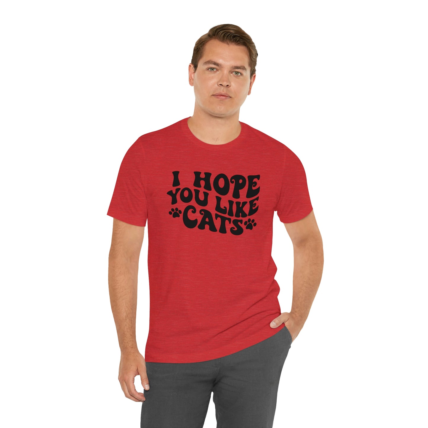 I Hope You Like Cats Short Sleeve T-shirt