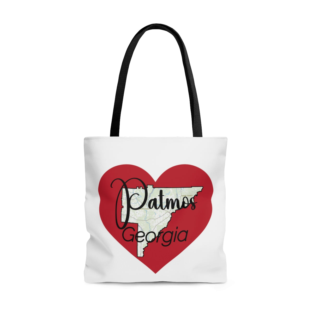 Patmos Georgia AOP Tote Bag