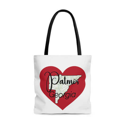 Patmos Georgia AOP Tote Bag