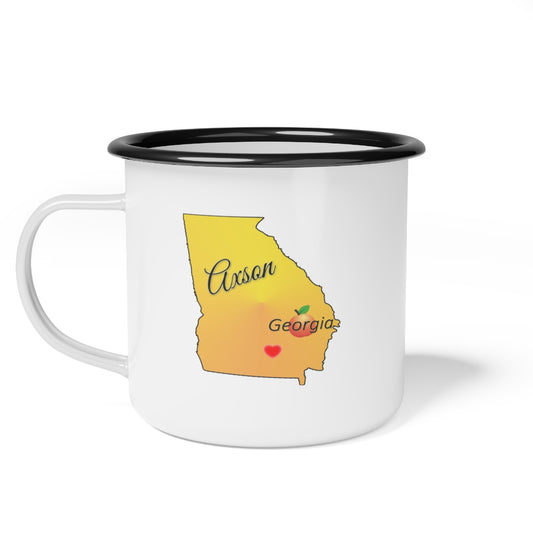 Axson Georgia Enamel Camp Cup