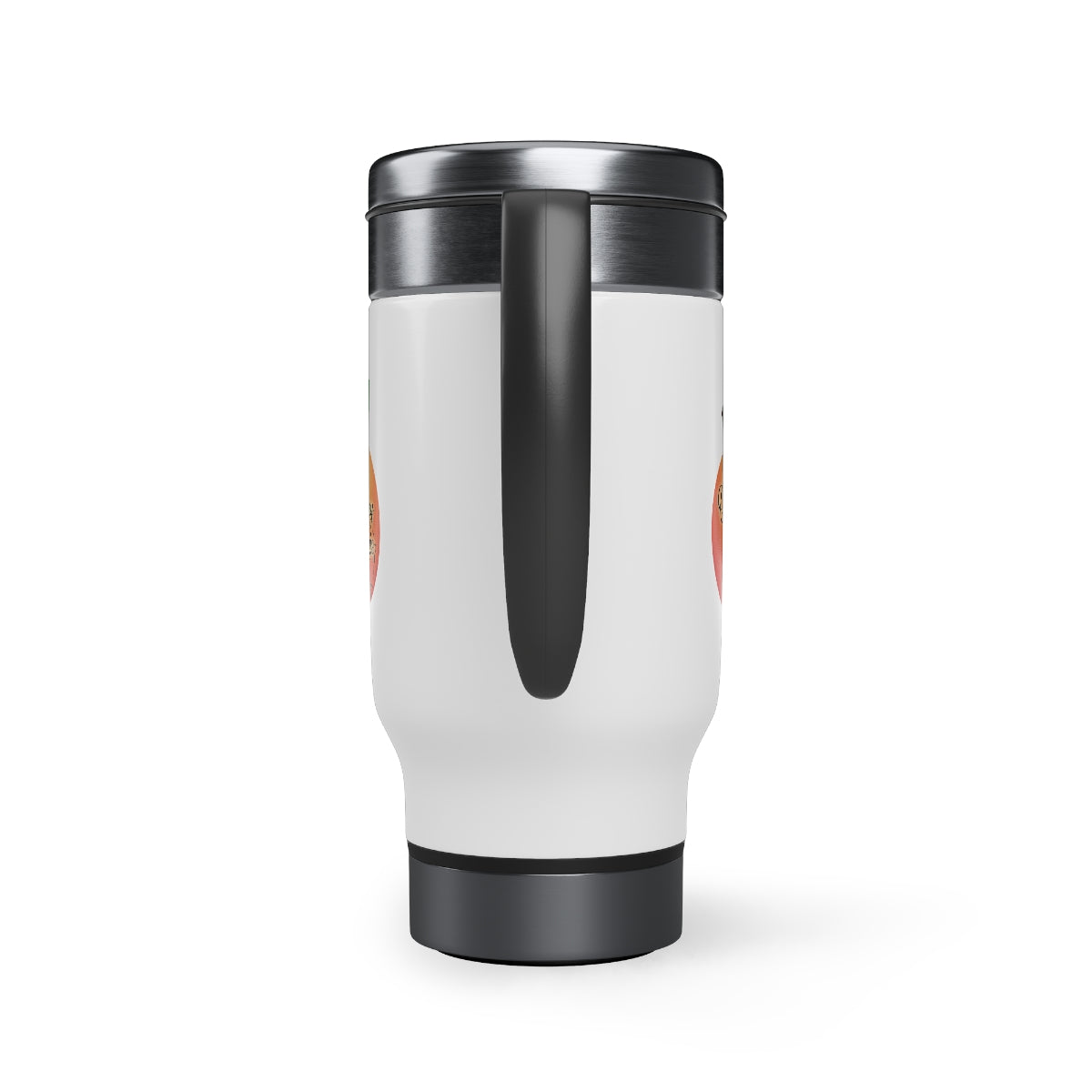 Chauncey Georgia Stainless Steel Travel Mug with Handle, 14oz