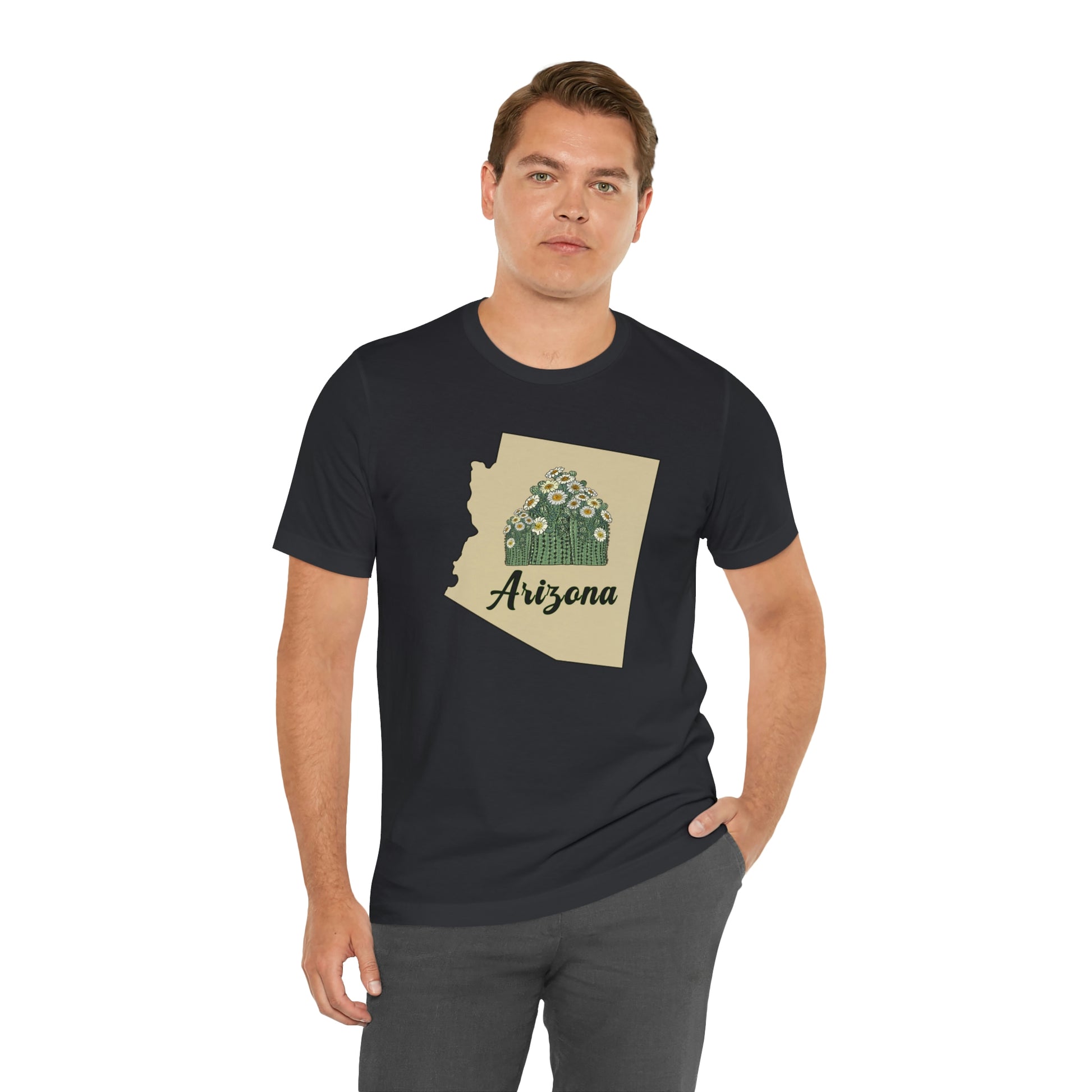Arizona State Flower Short Sleeve T-shirt