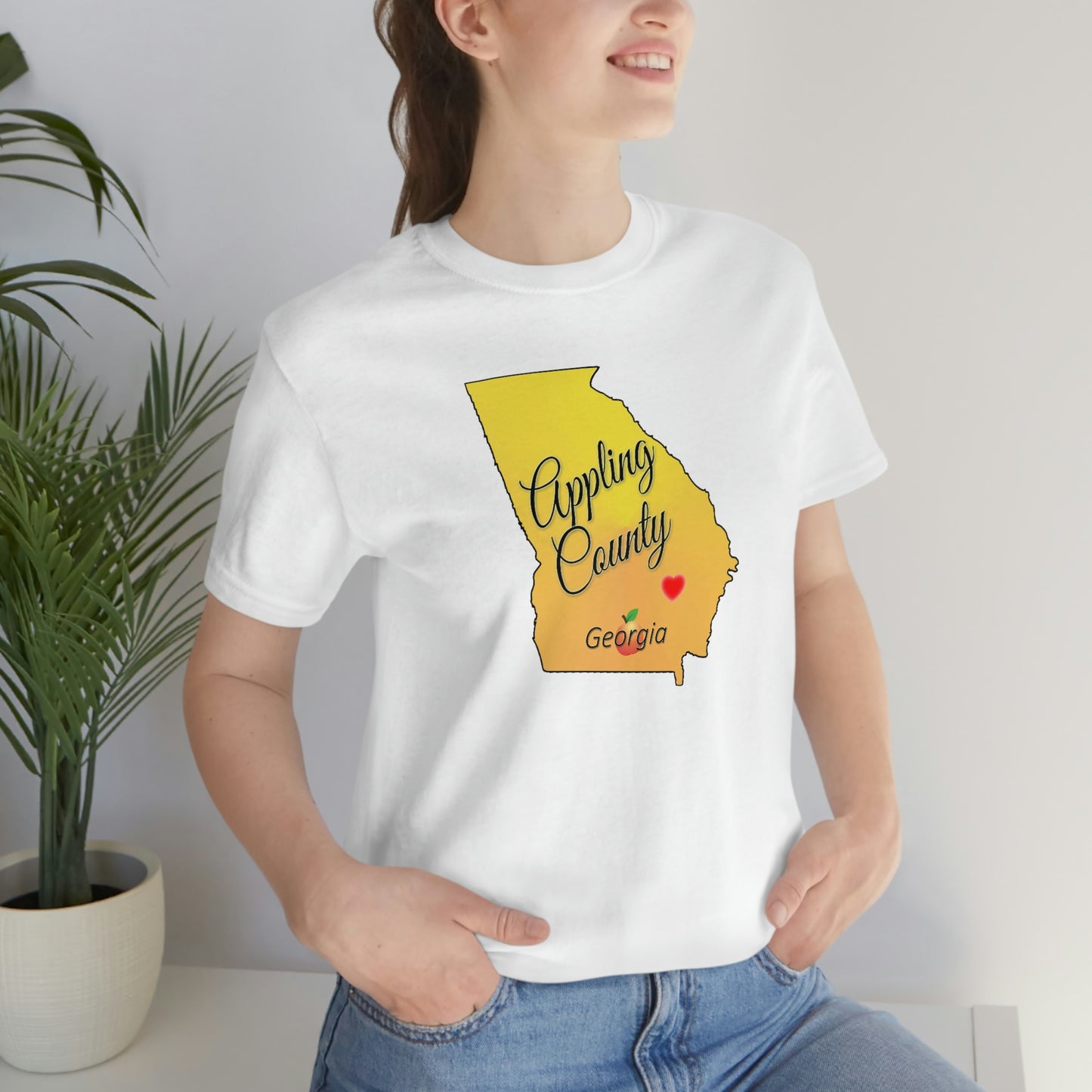 Appling County Georgia Unisex Jersey Short Sleeve Tee