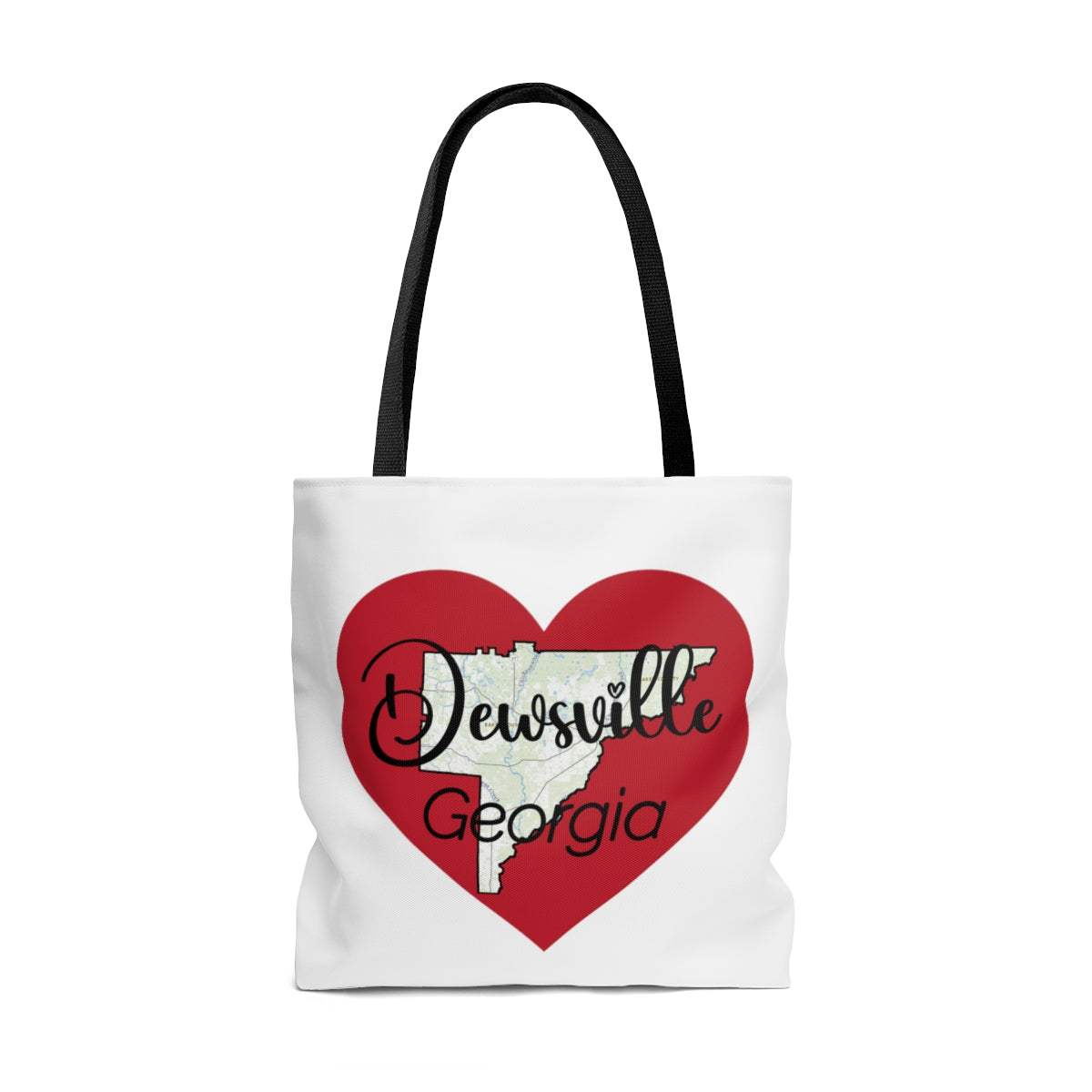 Dewsville Georgia AOP Tote Bag