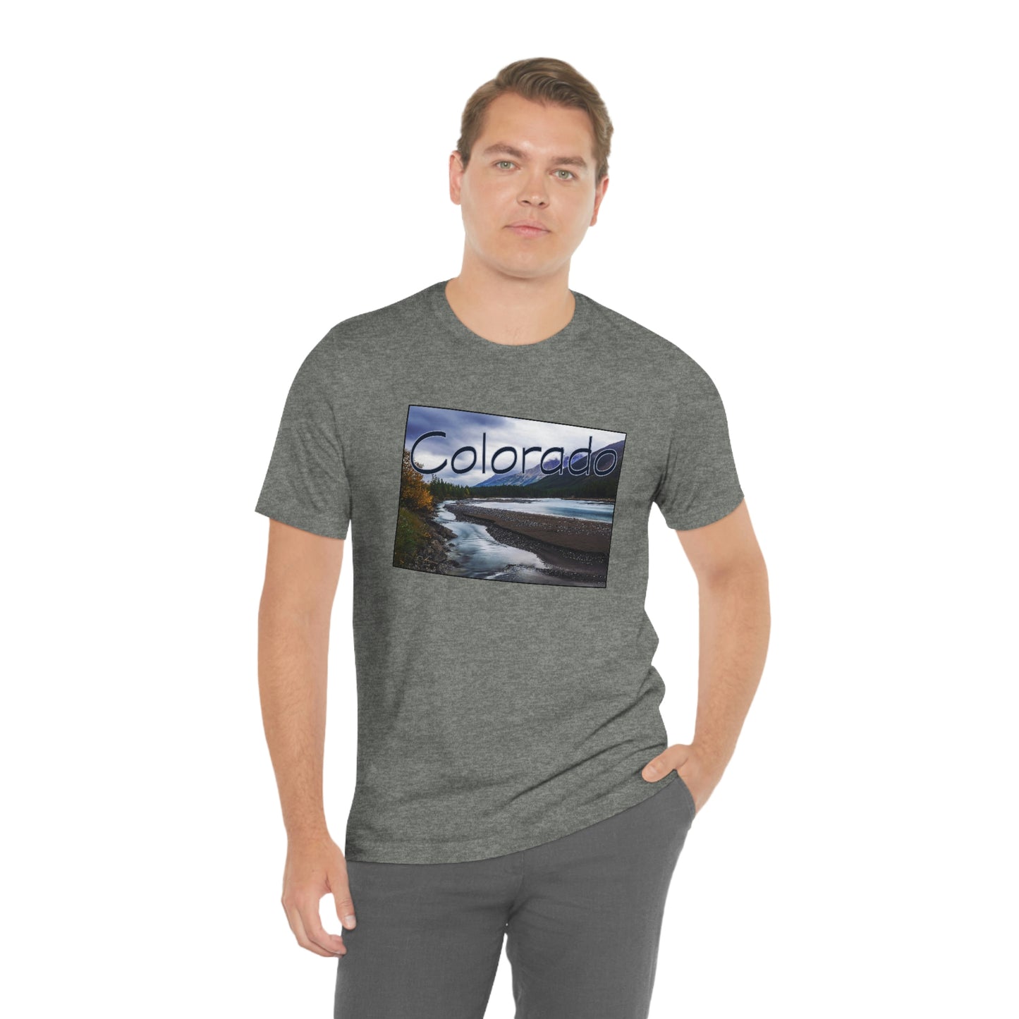 Colorado Water Unisex Jersey Short Sleeve Tee Tshirt T-shirt