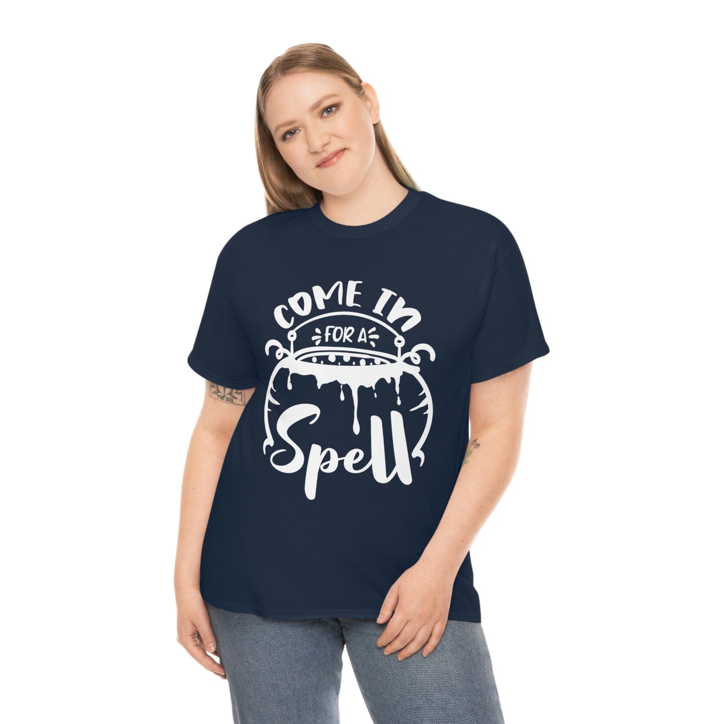Come in for a Spell Unisex Heavy Cotton Tee