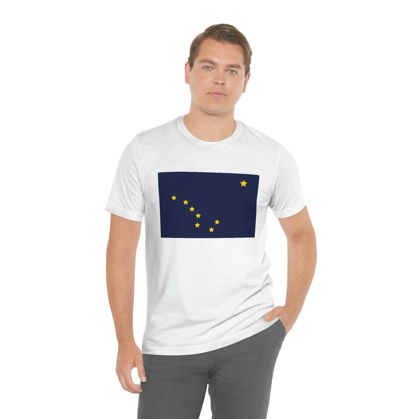 Alaska Flag Unisex Jersey Short Sleeve T-shirt