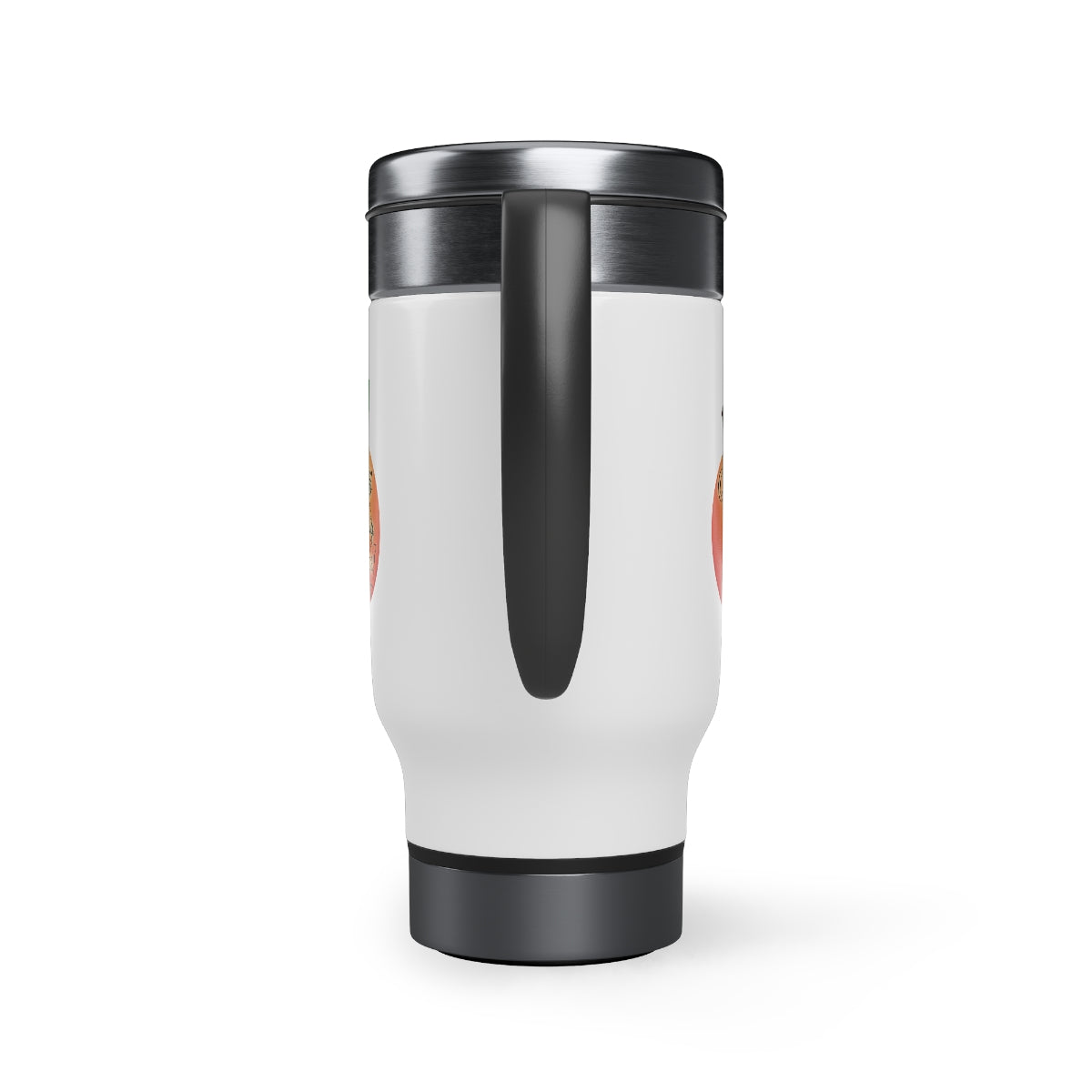 DeKalb County Georgia Stainless Steel Travel Mug with Handle, 14oz