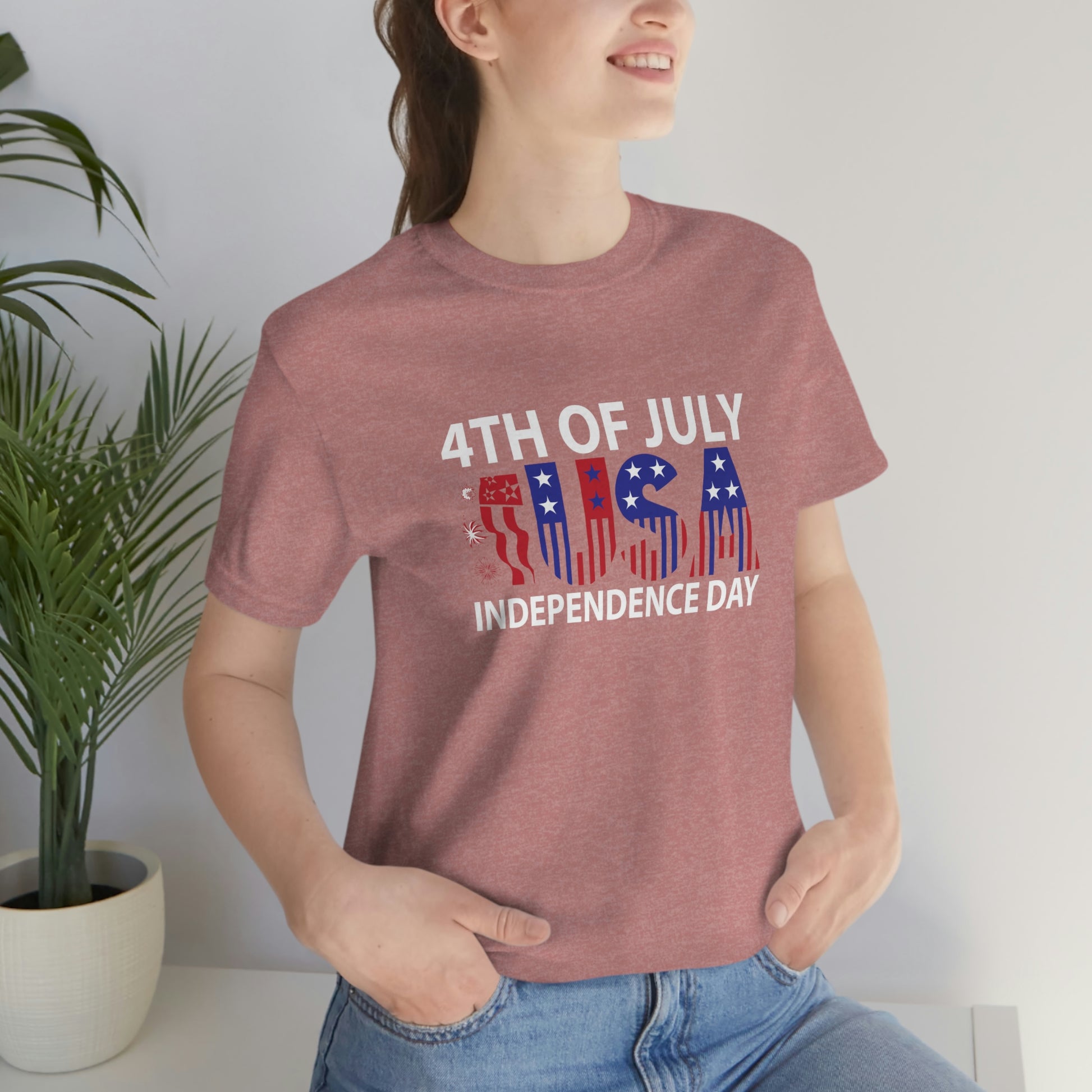 4th of July USA Independence Day Tee tshirt t-shirt