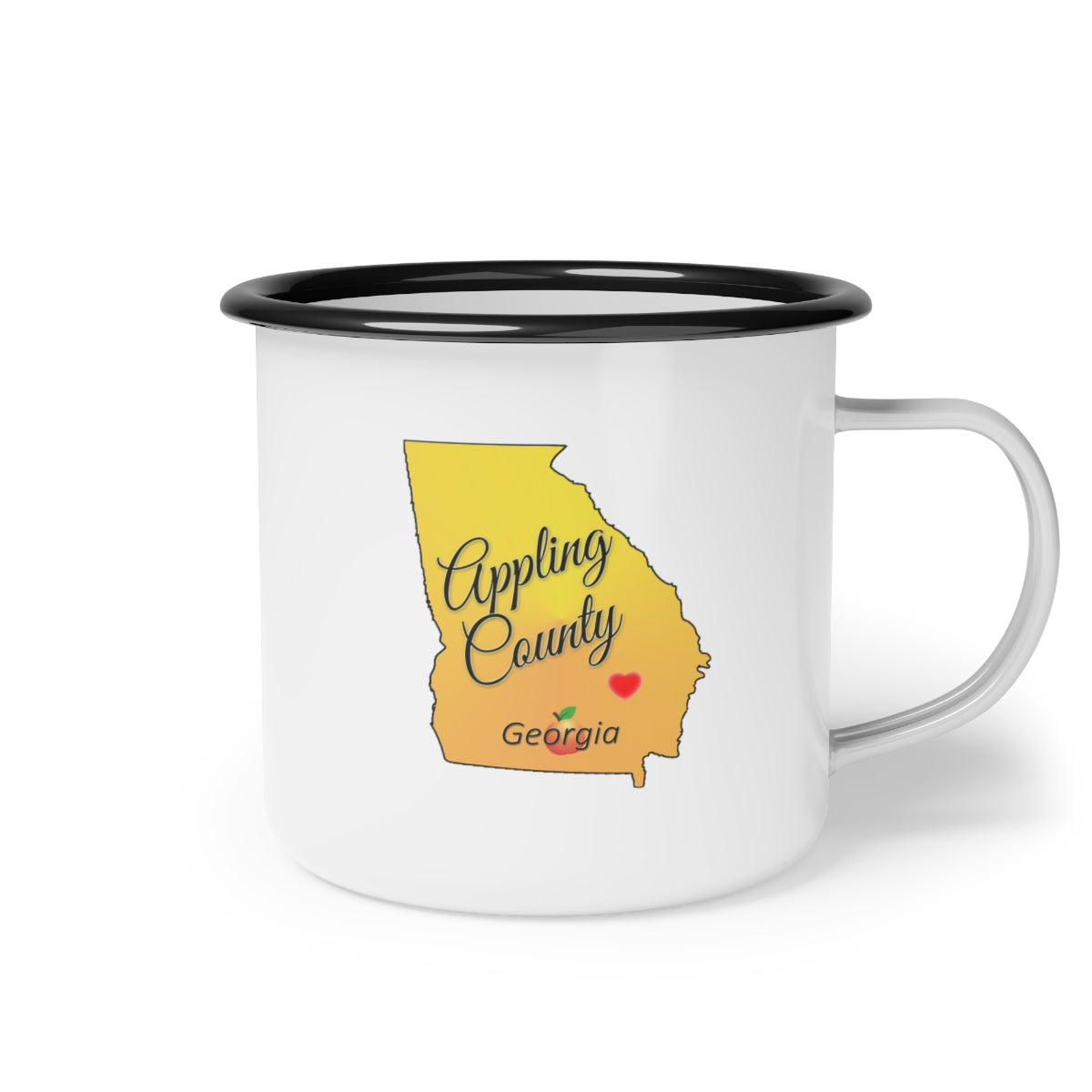 Appling County Georgia Enamel Camp Cup