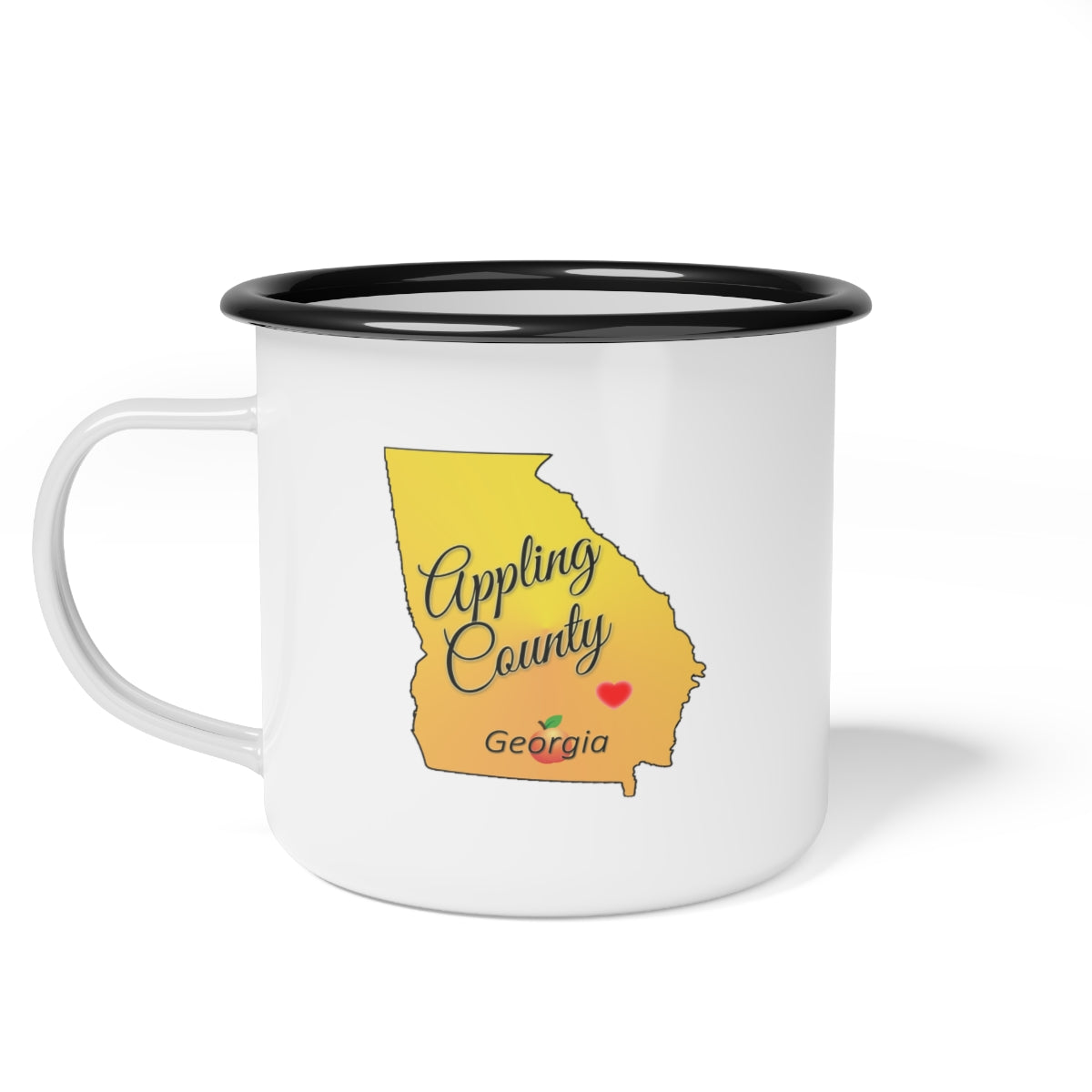 Appling County Georgia Enamel Camp Cup