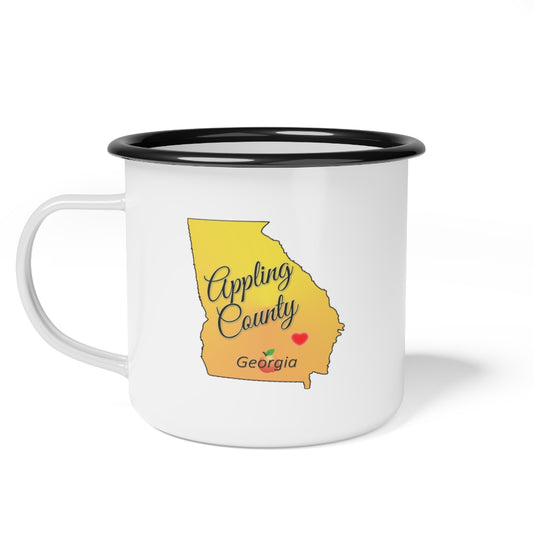 Appling County Georgia Enamel Camp Cup