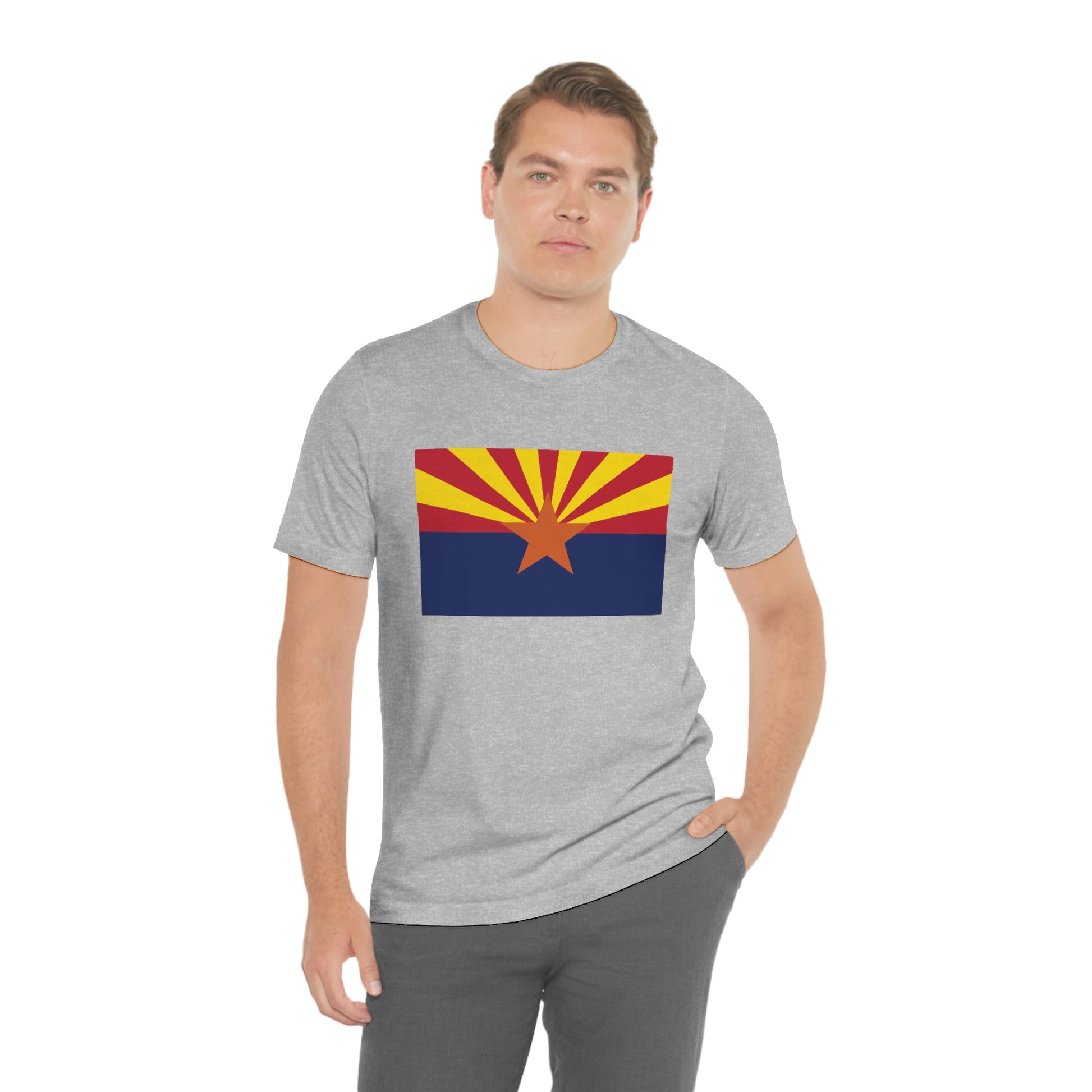 Arizona Flag Unisex Jersey Short Sleeve Tee Tshirt T-shirt