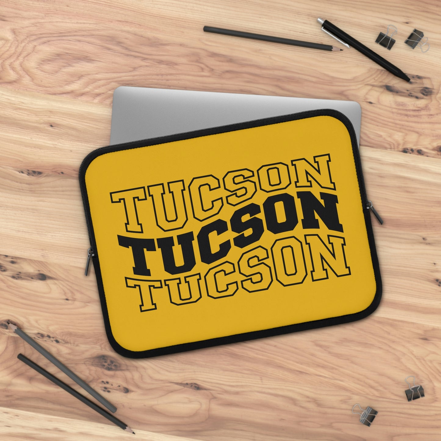 Tucson Arizona Varsity Letters Laptop Sleeve