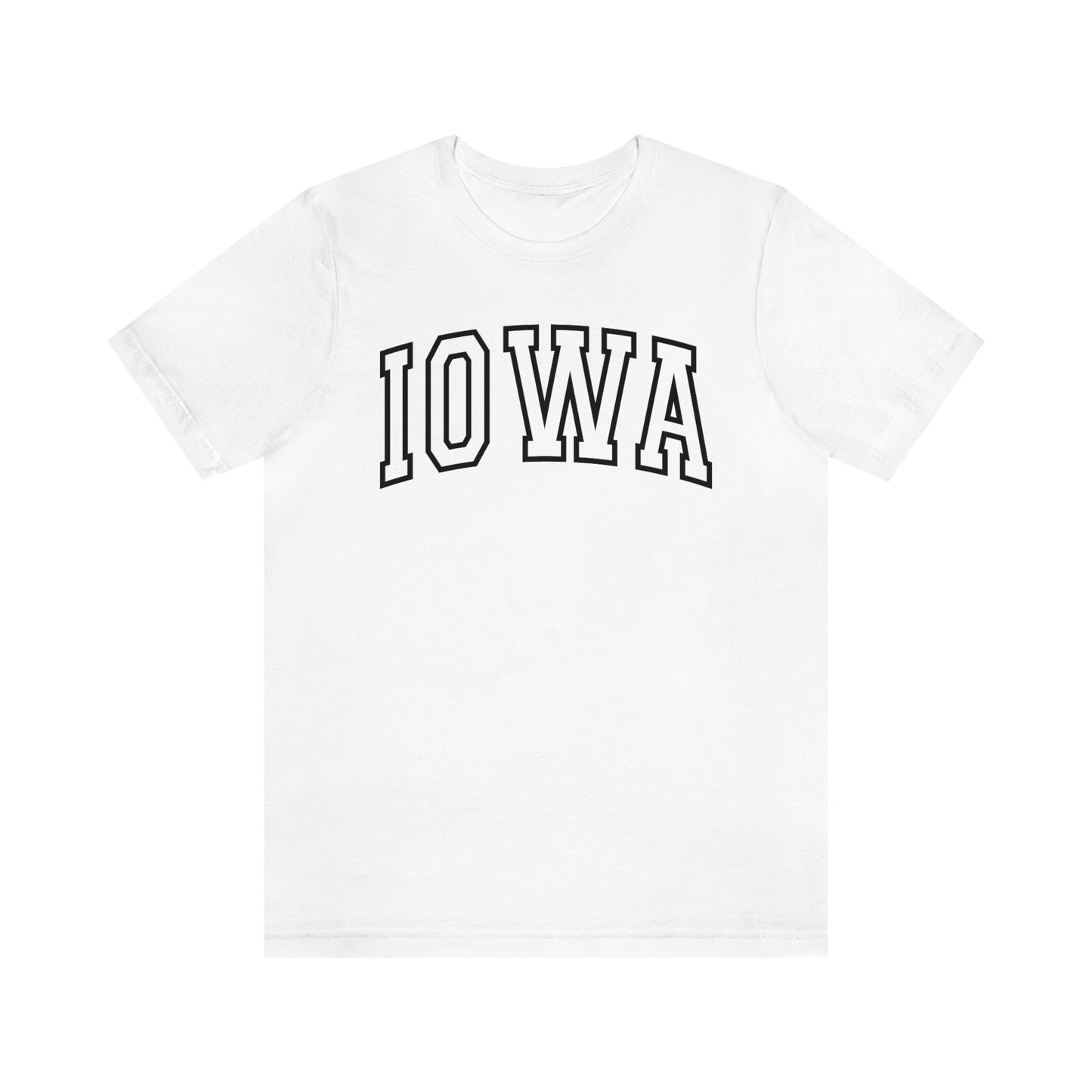 Iowa Varsity Letters Arch Short Sleeve T-shirt