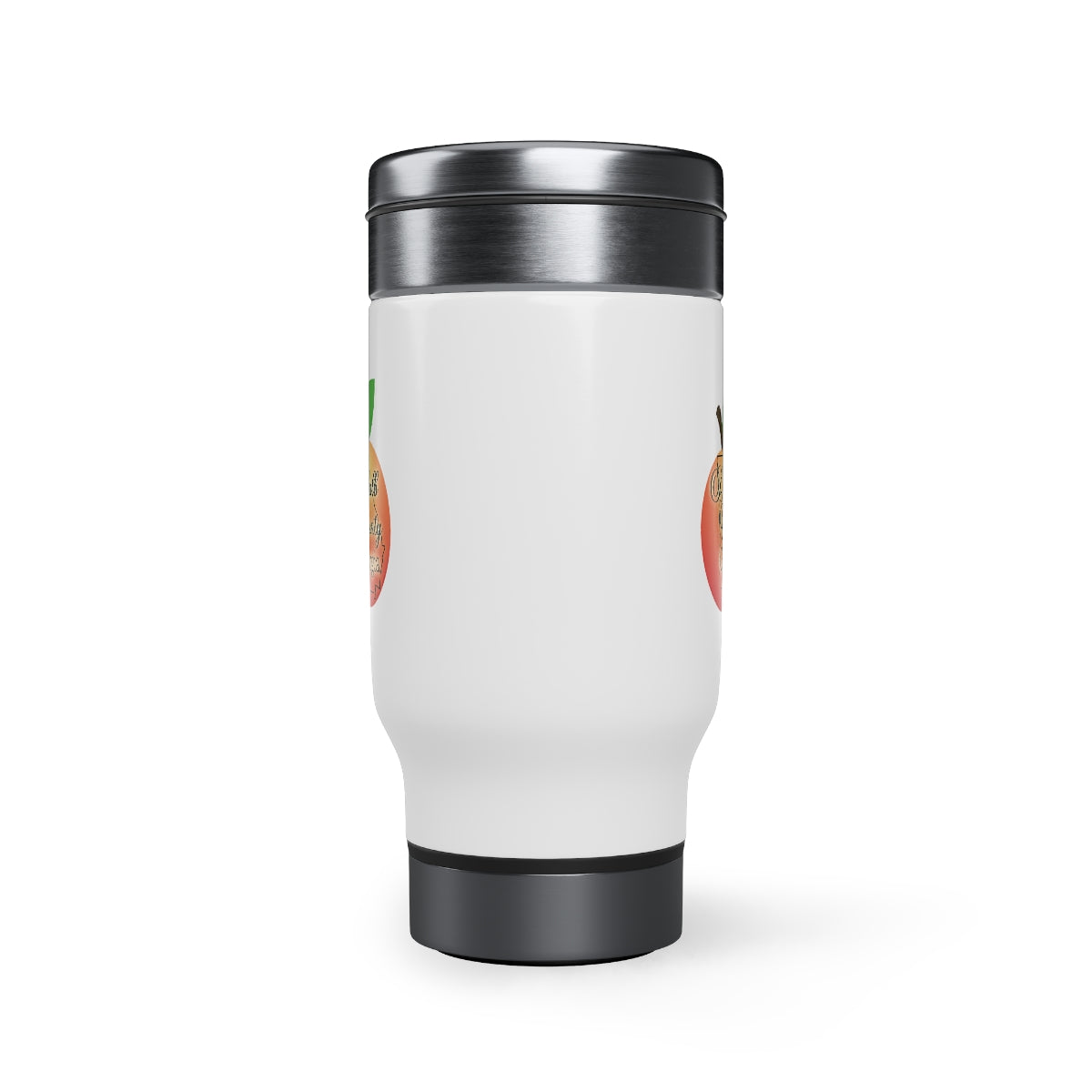 DeKalb County Georgia Stainless Steel Travel Mug with Handle, 14oz