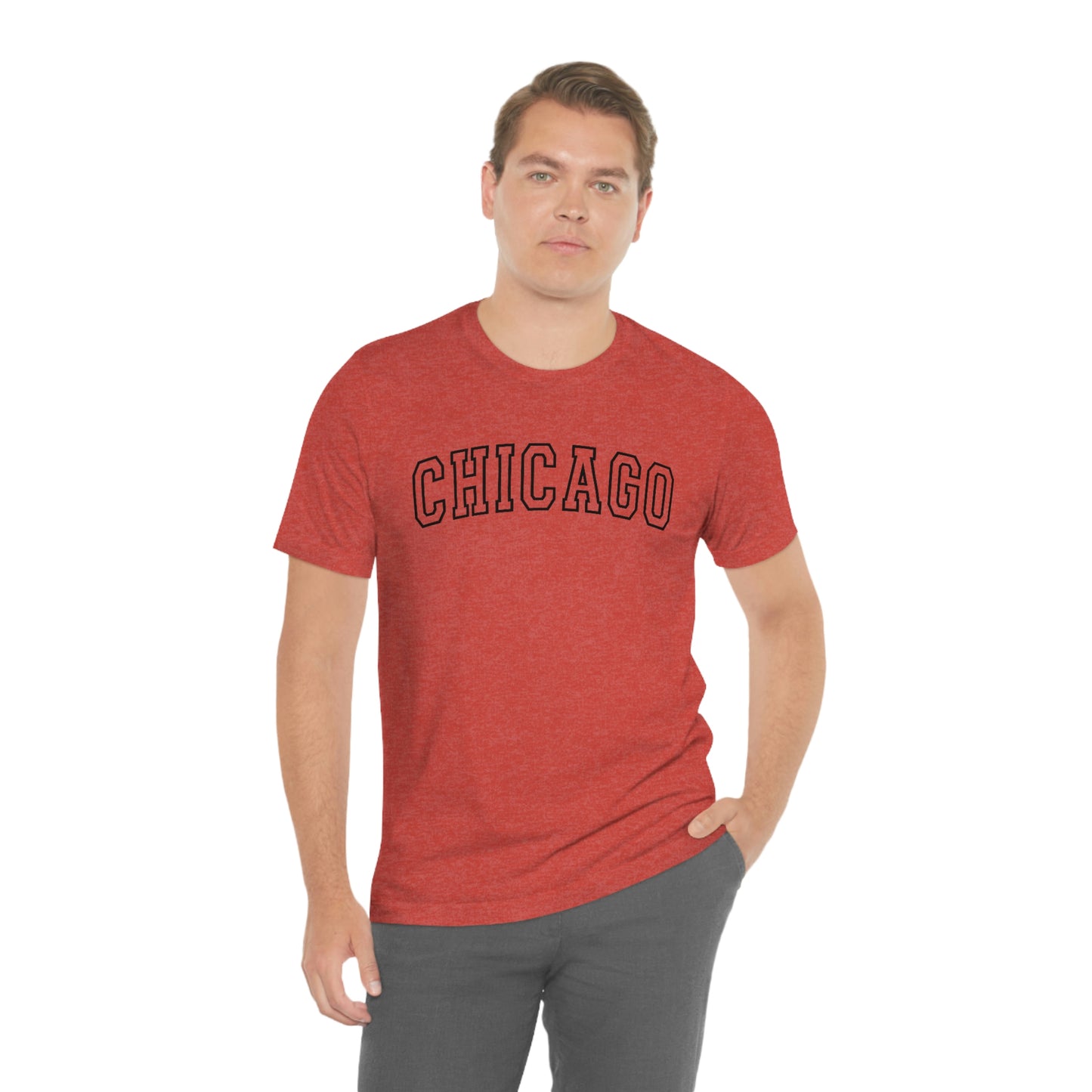 Chicago Varsity Letters Arch Short Sleeve T-shirt