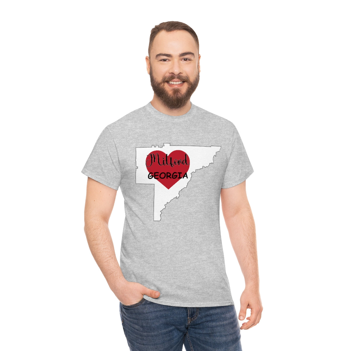 Milford Georgia Unisex Heavy Cotton Tee
