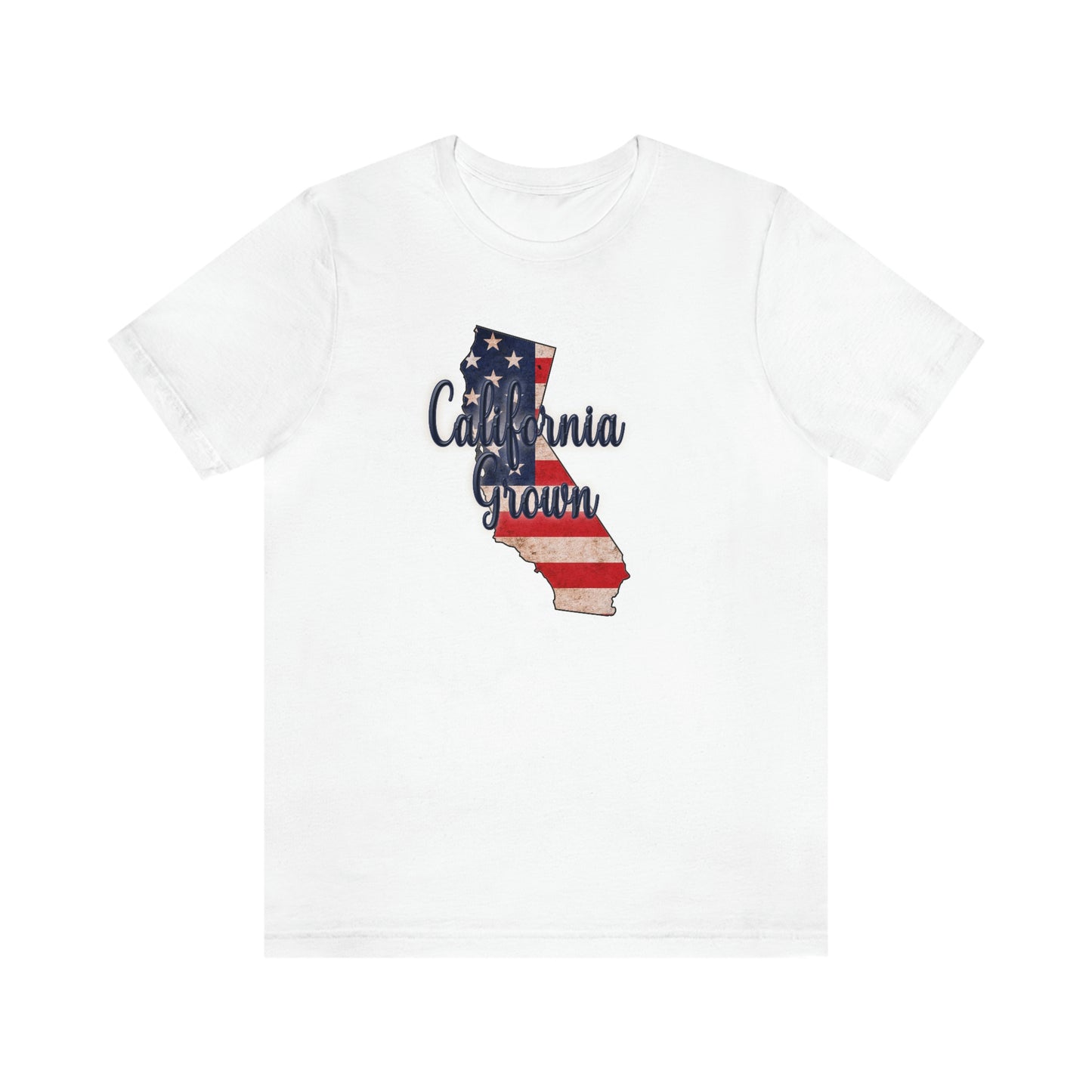 California US Flag Unisex Jersey Short Sleeve Tee Tshirt T-shirt