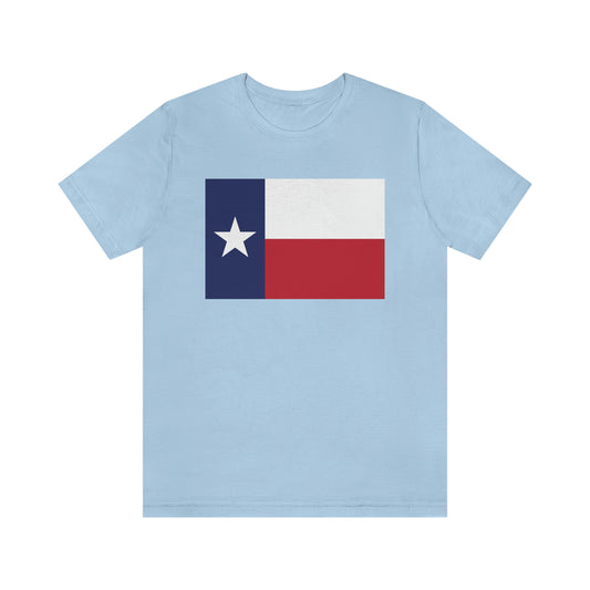 Texas Flag Unisex Jersey Short Sleeve Tee Tshirt T-shirt