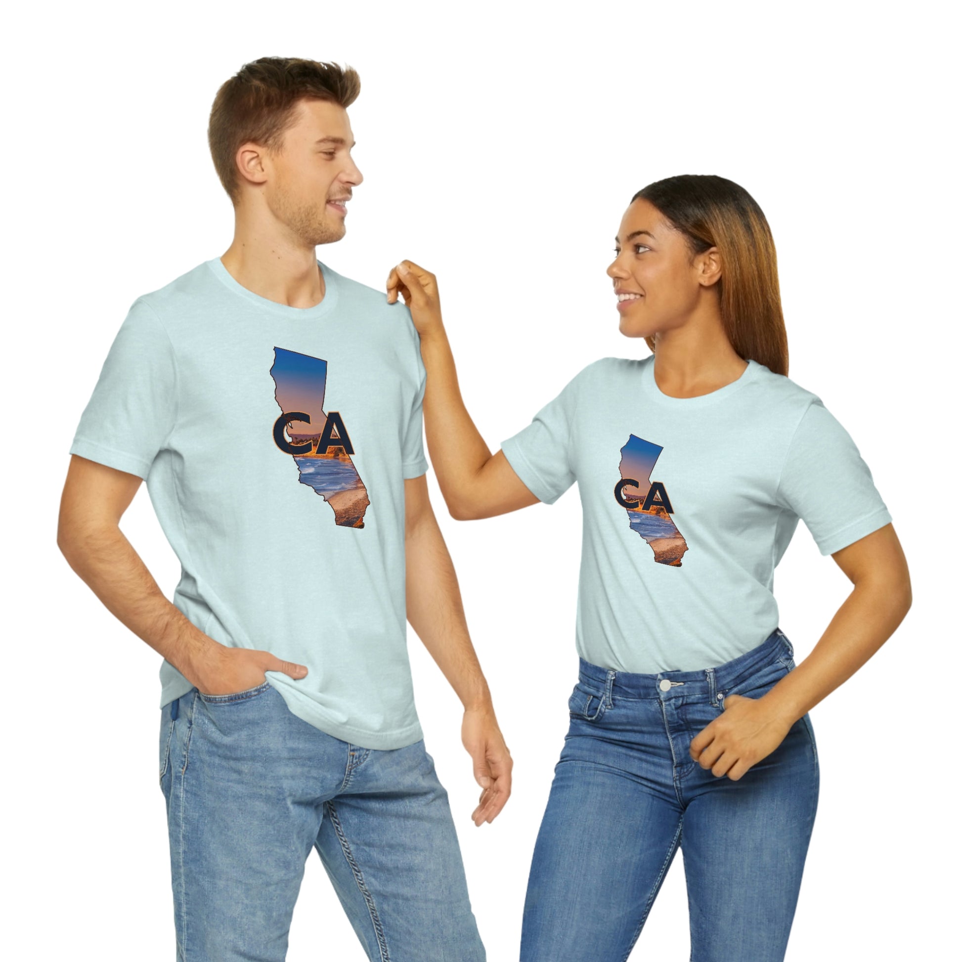 California Beach Unisex Jersey Short Sleeve Tee Tshirt T-shirt