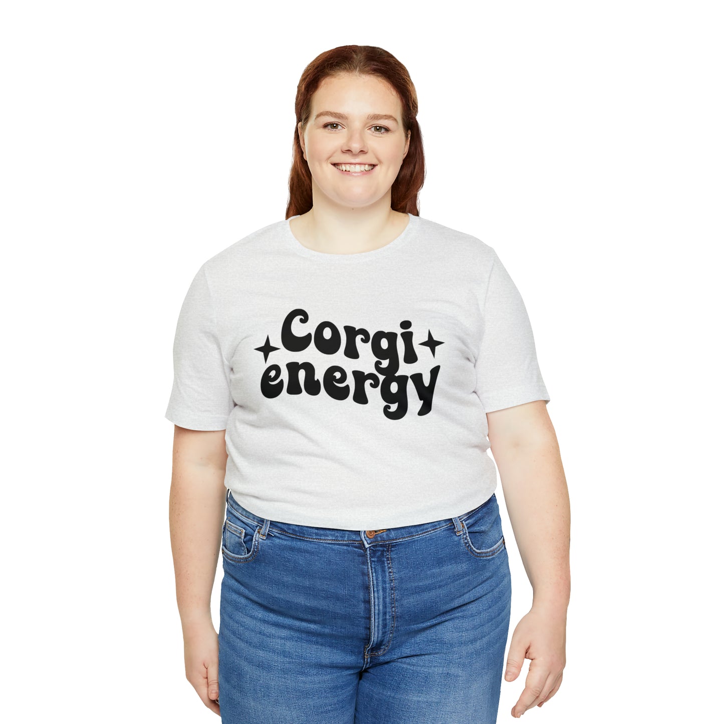 Corgi Energy Dog Short Sleeve T-shirt