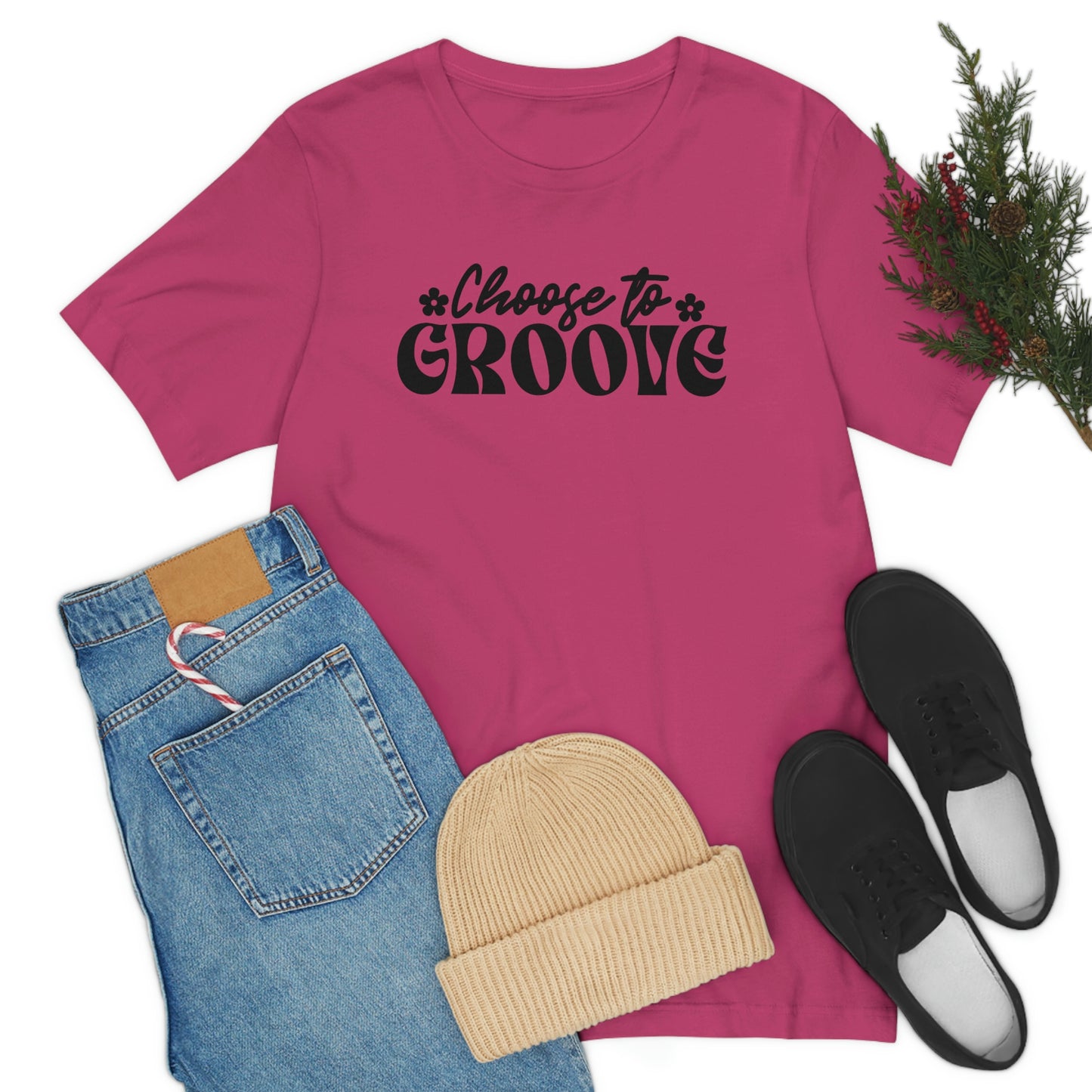 Choose to Groove Unisex Jersey Short Sleeve Tee