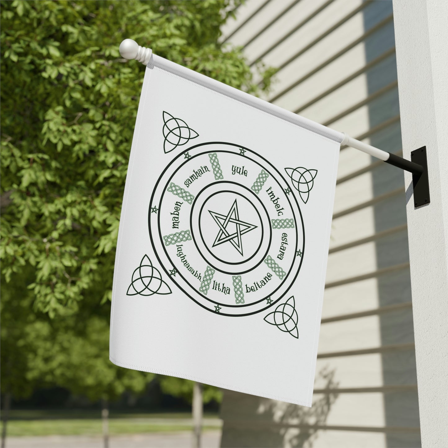 Wheel of the Year Garden & House Banner