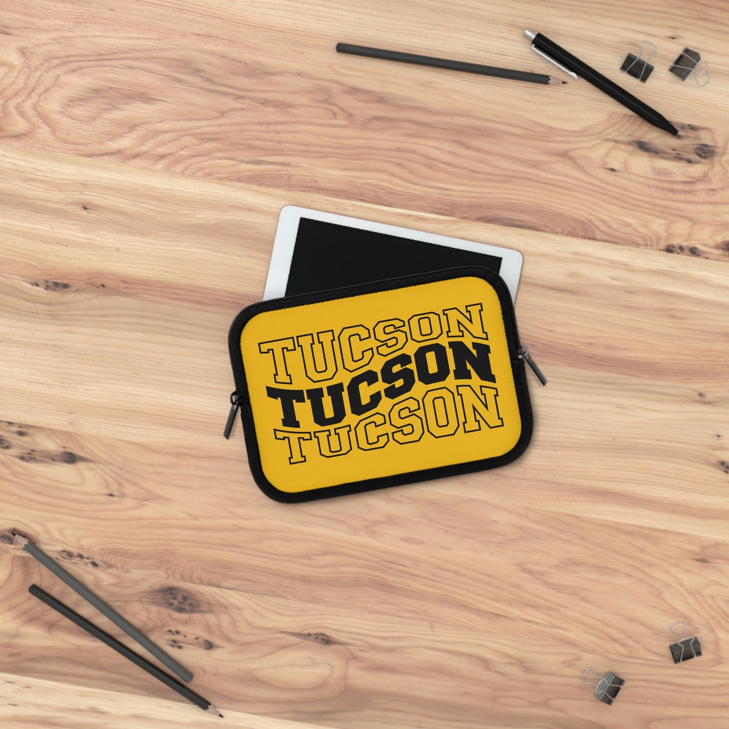 Tucson Arizona Varsity Letters Laptop Sleeve